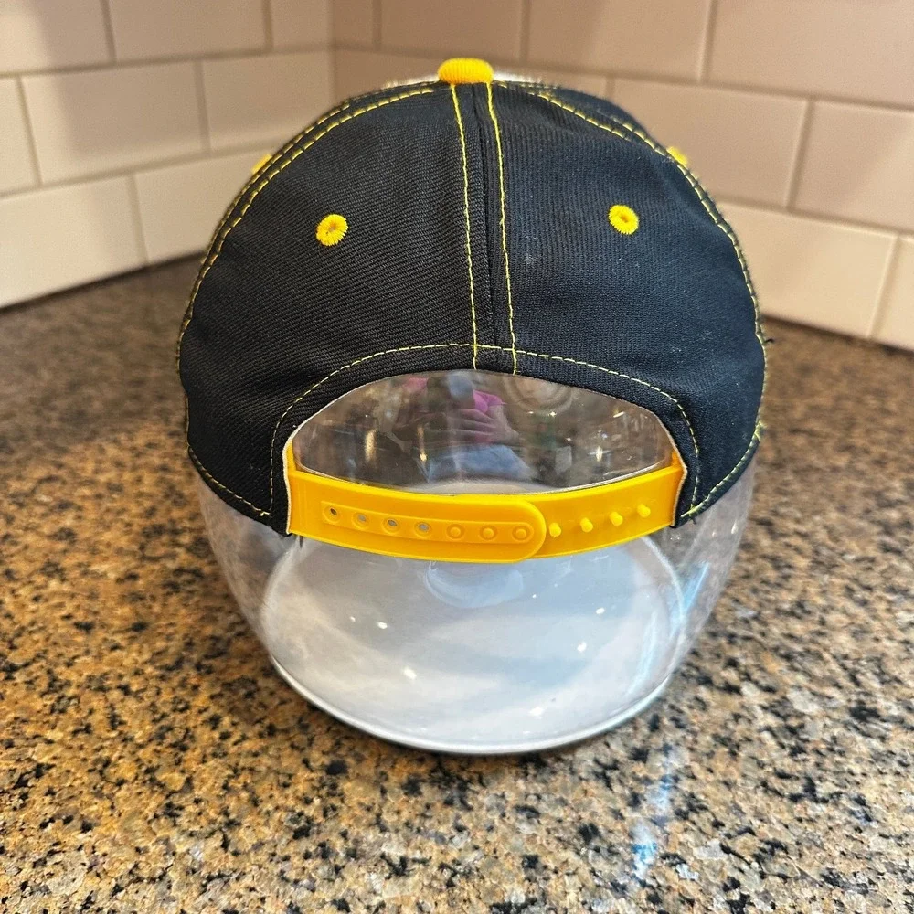 Sarnia Sting CCM‎ Pro Ice Hat Strapback Cap OHL Hockey Yellow Black White